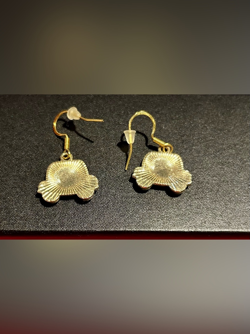 Pink Cadillac Dangle Earrings - - Picture 3 of 3